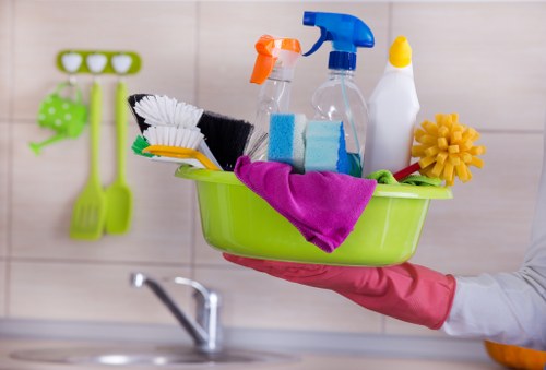 Bathroom limescale and surface cleaning in an SE10 rental property