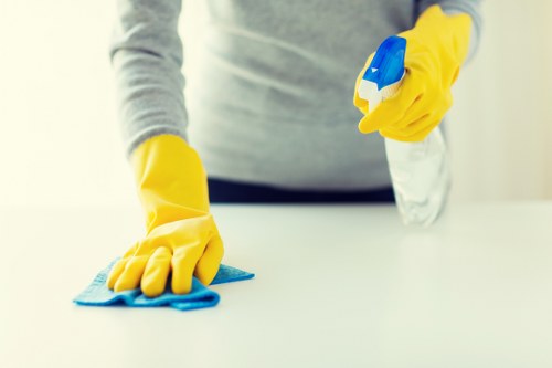 Planning carpet cleaning around access and room layout