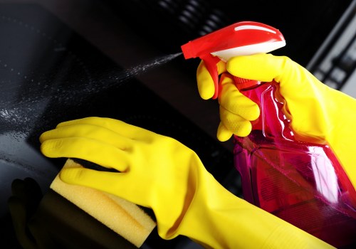 Carpet cleaning equipment being used in an SE10 property