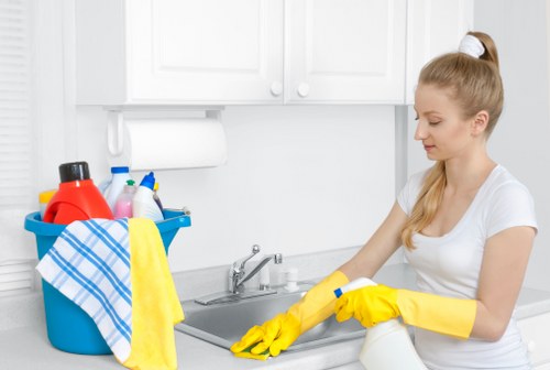 Deep cleaning service for a move-related property in SE10