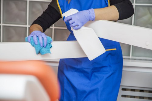 House cleaning tasks for kitchens, bathrooms, and living spaces in SE10